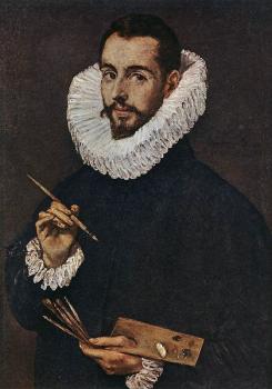 埃爾 格列柯 Portrait of the Artist's Son Jorge Manuel 埃爾 格列柯 Portrait of the Artist's Son Jorge Manuel
